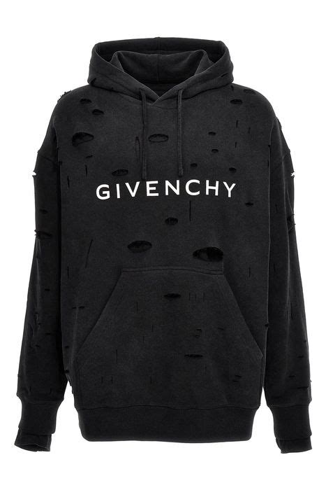 givenchy hoodie 3xl|givenchy hoodie with holes.